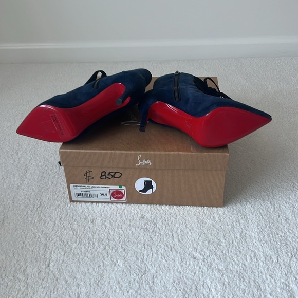 Christian Louboutin Circus Nana velour bootie - Picture 4 of 4